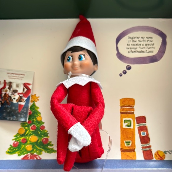 Red Holiday Figure - Picture 3 of 10